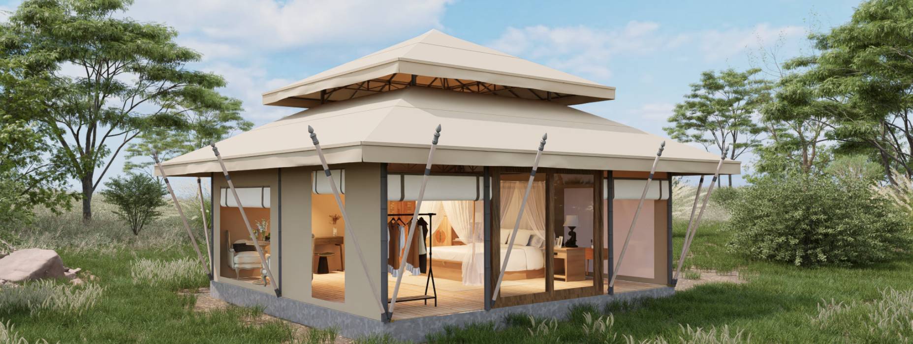 连平县户外野奢帐篷